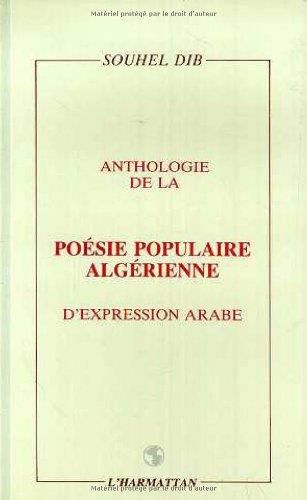 Anthologie de la poésie populaire algérienne